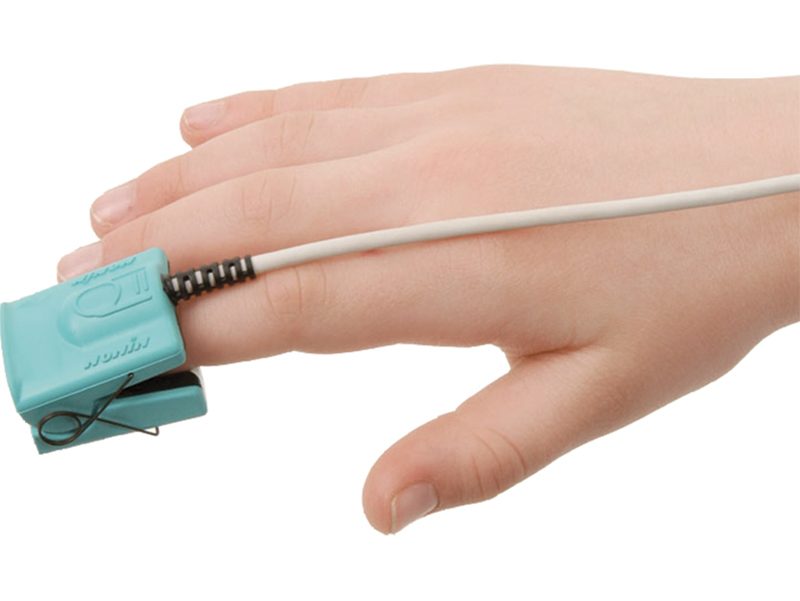 Nonin 8000AA Finger Clip Sensor 1M