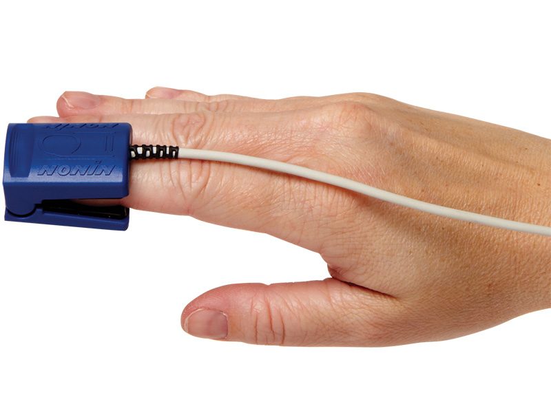 Nonin 8000AA Finger Clip Sensor 1M